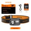 Shenhuo Rechargeable Headlamp with Strong Light and Induction for Outdoor Wilderness and Night Fishing