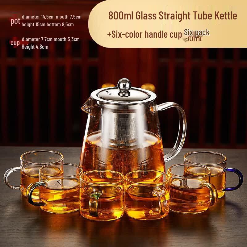 Biao Xing Thickened Glass Teapot with Infuser