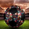 Pallone da Calcetto Indoor The Weeknd Colorato Per Tutte le Età Misura 5 Cucito a Macchina PVC Pronto per la Competizione Resistente Alta Rimbalzabilità