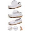 Summer  New Sewing Comfy Flat Sneakers Women Shoes for Women Leather Shoes Leisure Walking Femininas Footwear Plus Size 44