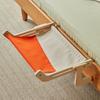 Bedside Cat Hammock Adjustable Cat Bed Window Perch with Wood Frame No Drilling Installation Pet