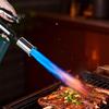 Cooking Torch Adjustable Outdoor Propane Torch, Handheld Flame Thrower Campfire Charcoal Starter, Safety Lock for BBQ, Grill, Searing Steak, Sous Vide