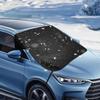For Most Cars Windshield Cover For Ice And Snow Foldable Sunshade For Car Windshield 600D Oxford Car Windshield Sunshade