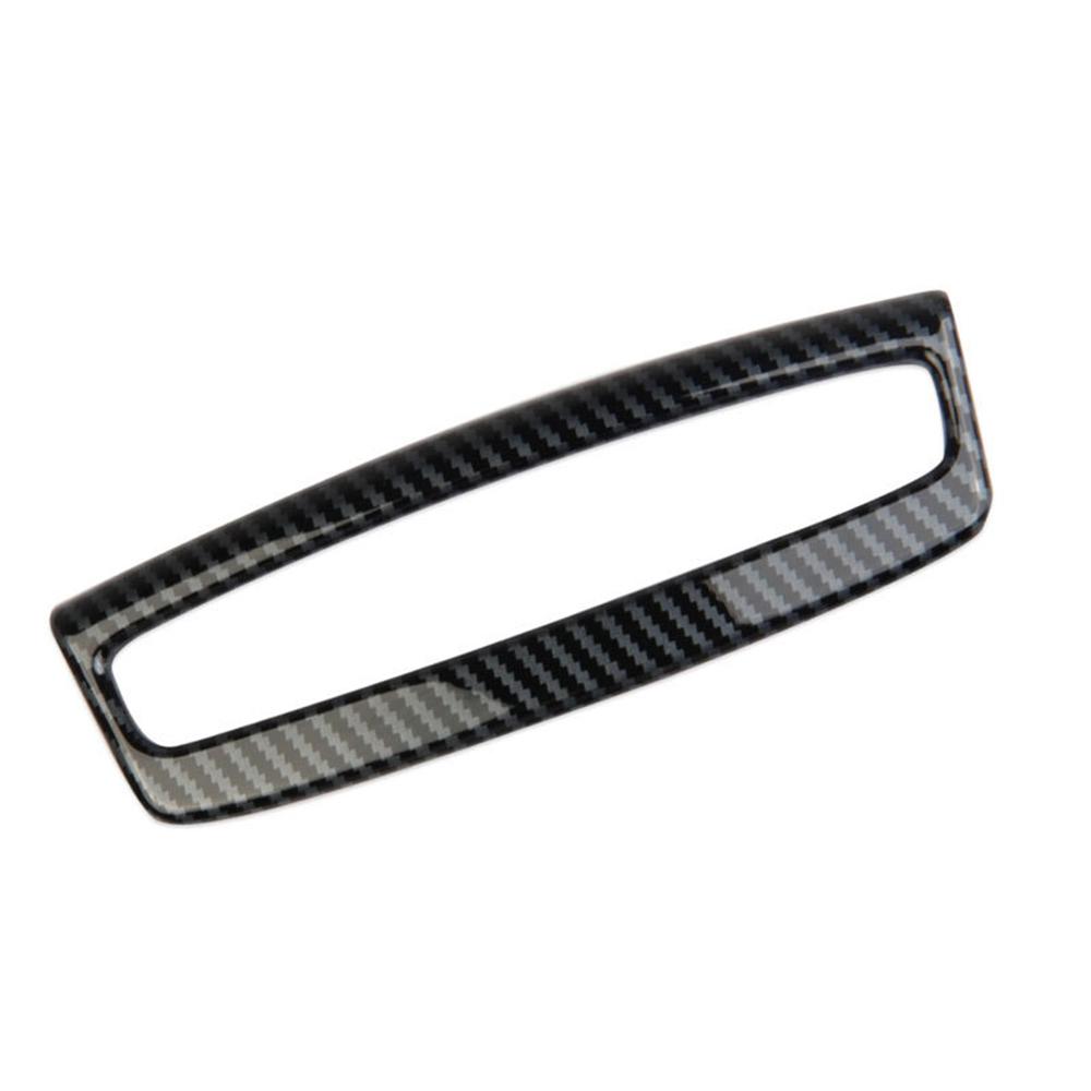 Car Carbon Fiber Armrest Button Panel Cover Trim For Hyundai Tucson 2022 2023 1x