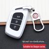 Baojun-Marvel Car Key Pouch: Stylish Buckle Remote Shell & Personalized Decoration