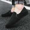 Men Shoes Breathable Linen Shoes Fashion Soft Sole Flat Shoes Non-slip Driving Casual Shoe Loafers Outdoor Slip on Men Slippers