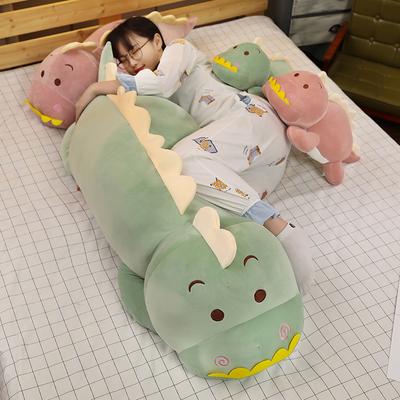 60/90/120CM Cartoon Animal Dinosaur Plush Pillow CushionToys Stuffed Soft Long Sleeping Dolls Children Birthday Gift