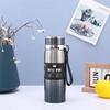 Botella térmica de agua de 1 l para mantener el agua fría y caliente, termo para agua, té, café, termos de acero inoxidable