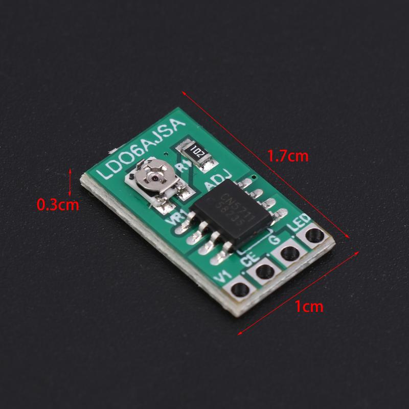 New 30-1500MA Adjustable Constant Current Current LED Driver PWM Control Board Buck Power Module 9W DC 3.3V 3.7V 5V