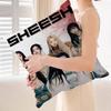 Kpop B-Babymonster Anime Cushion Cover Inches Farmhouse Decor Home Throw Pillow Covers For Couch Decorations