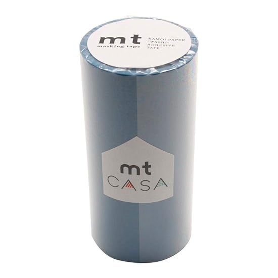 Kamoi Kakoshi Masking Tape mt CASA 100mm Asahanada (Light Indigo) B00U2CNL2A