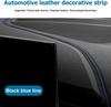 Car Mouldings Trim PU Leather Braid Decorative Line Strip For Dashboard Door Sticker Universal DIY Strips Interior Accessories