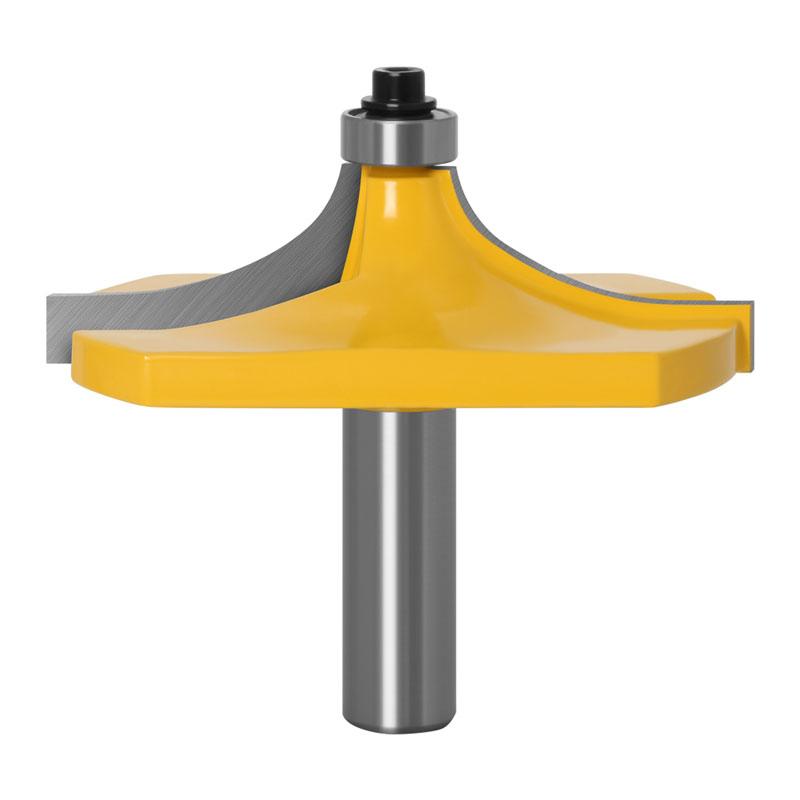 2-teiliges Handlauf-Fräser-Set, Standard-/Flötenlinienmesser, Schneidwerkzeuge für die Holzbearbeitung – 8 mm/12 mm/12,7 mm Schaft
