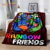 29 Style New R-Rainbows Friends Cartoon Blanket,Soft Throw Blanket for Home Bedroom Bed Sofa Picnic Travel Office Cover Rest Kid