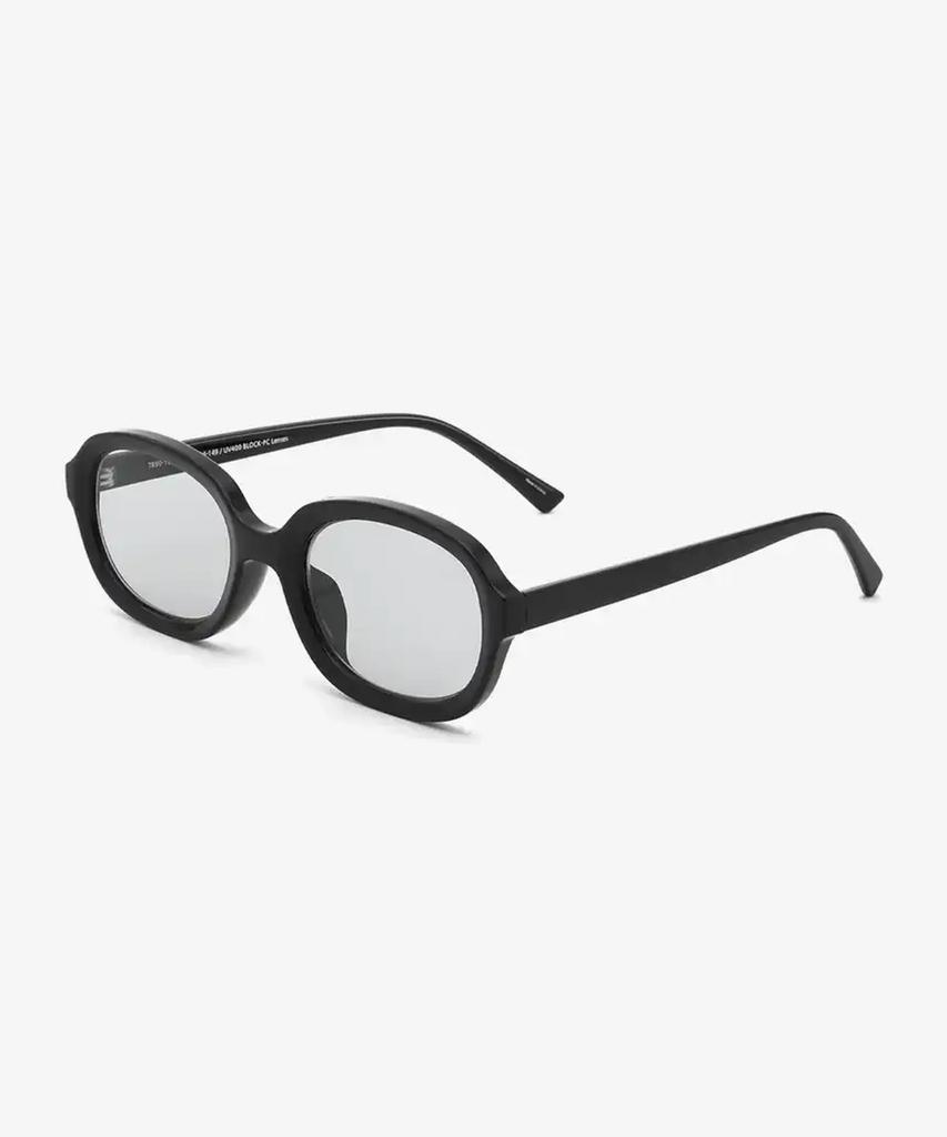 Seutailwokeu Gray Tinted Oval Style Work Tr90-16 C1_Gray Style Work Sunglasses