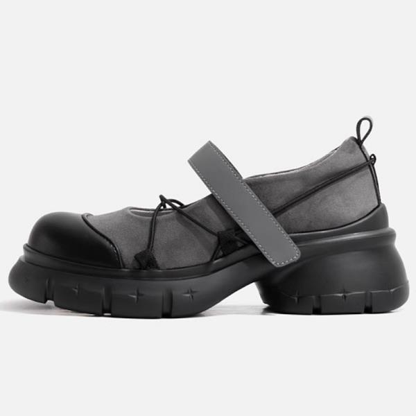 Retro Woman Shoes Casual Female Sneakers Clogs Platform Flats Modis All-Match Creepers Summer Cross Dress 2025 New Mary Janes Ru