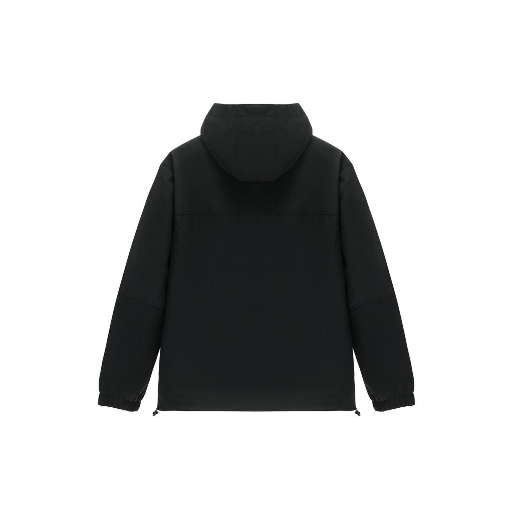 New Balance Jackets Men's Black Hooded Moderate Workwear AMJ31304-BK