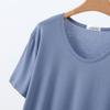 Women's Summer Short-Sleeve Suit: Modal T-Shirt & Slim Shorts Two-Piece Set - Casual, Sporty, Outdoor, or Loungewear