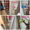 Silicone Door Stopper with Handle, Punch-Free Install, Anti-Collision, Silent Buffer, Protective Door Closer Cover