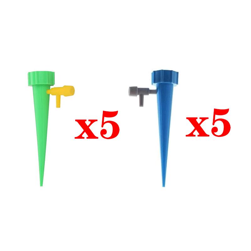 Gardening Potted Automatic Flower Watering Device with Adjustable Dripping Sprinkler Nozzle for Growing Flowers and Vegetables
