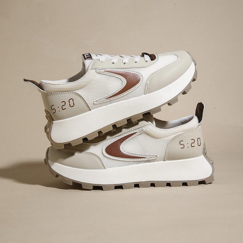 Forrest Gump Shoes Women's 2025 New Summer Transparent Korean Version Versatile Casual Ins Tide Platform Fashion Board Shoes G6807-3