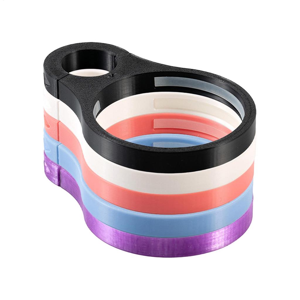 3D Coffee Cup Holder Heavy Duty Cycling Drink Holder Bike Cup Holder Handlebar Drill-Free Bicycle Water Bottle Cage Drink Bracke