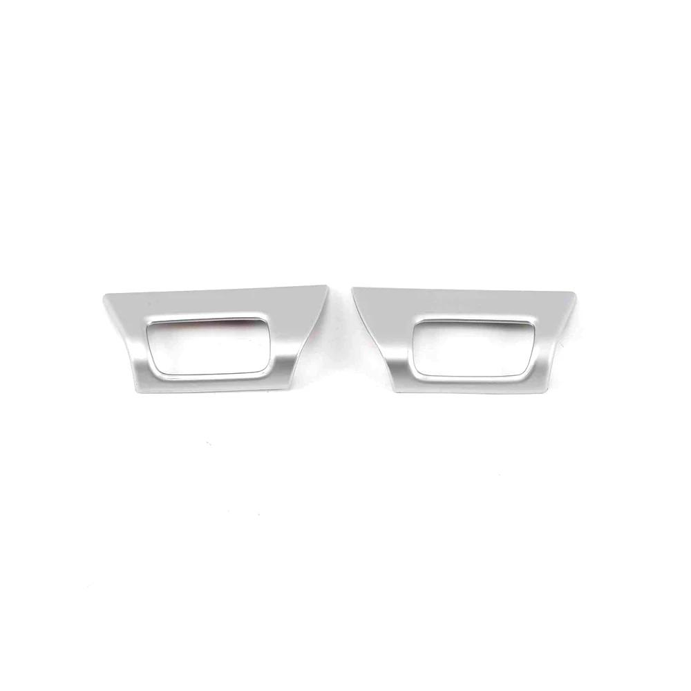 Carbon Fiber Style Front Air Vent Trim Cover for Porsche Cayenne 2018-2022 ABS Interior Moulding