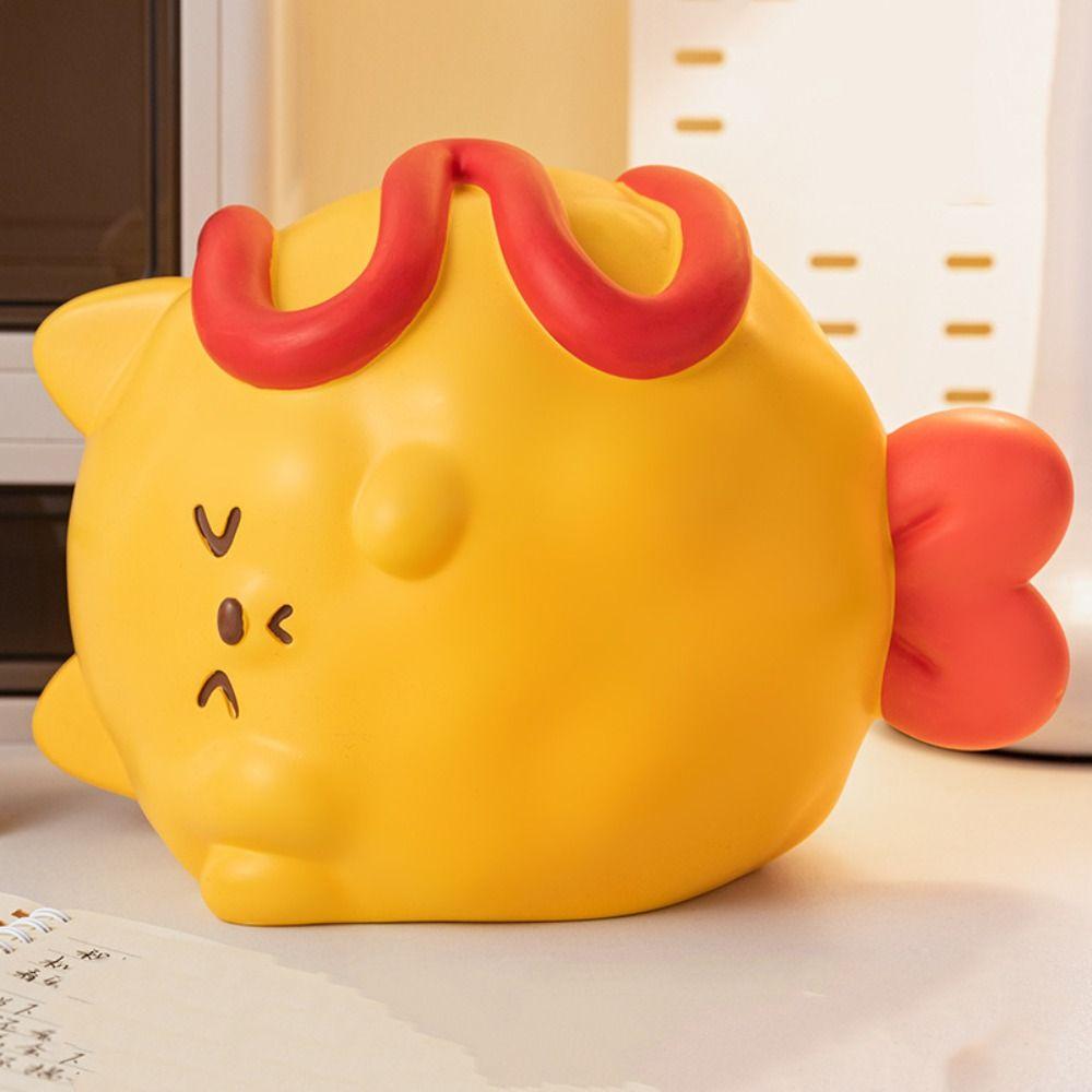 Vinyl Piggy Bank Large Capacity Saving Box Animal Figurines Money Boxes  Home Decoration