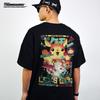 Japanesestyle Anime Pokémon Pet Monster Pikachu Shortsleeved Tshirt Clothing for Both Men and Women Trendy for Summer