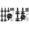 AT19-Adjustable Leveling Feet, 3/8Inch-16 Thread T-Nut Kit Furniture Levelers Table Feet, Heavy Duty Leg Levelers