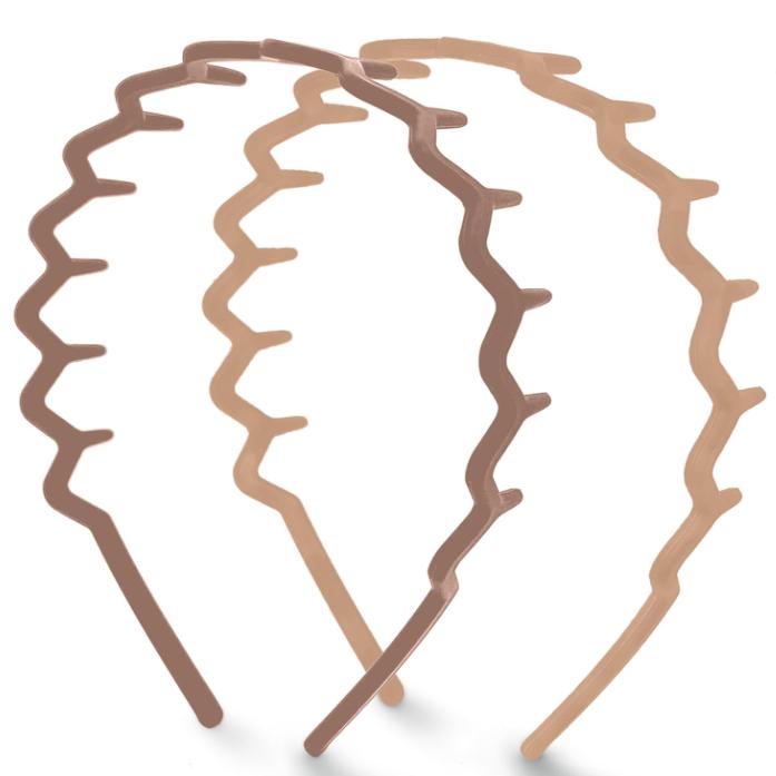 

Женская нескользящая повязка на голову, модный аксессуар в стиле скольжения назад, идеальная подарочная повязка для женщин (2 куска)