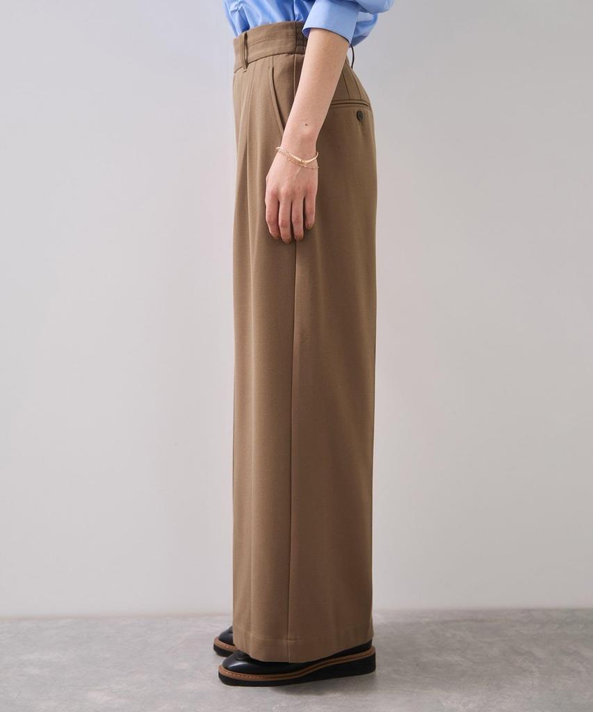 Bis Hot Beauty Wide Leg Care BVS65300 Camel SS Two-pleat Pants/Easy Women's (Size 25)