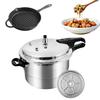 Aluminum Pressure Cooker with Steamed Layer Pressure Cooker Household Stovetop Pressure Canner for Gas and Induction Stoves
