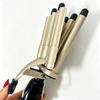 Professional large-bubble curling iron with automatic rotation for waves. Suitable for home use and beauty salons.