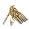 Titanium Coating Drill Bit Set Hex Shank Twist Drill Bit Durable HSS Drill Bits  For Plastic