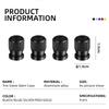 Yxkpz10 For Nissan Juke Accessories 4pcs Car Wheel Tire Valve Caps Tyre Stem Covers Airdust Waterproof