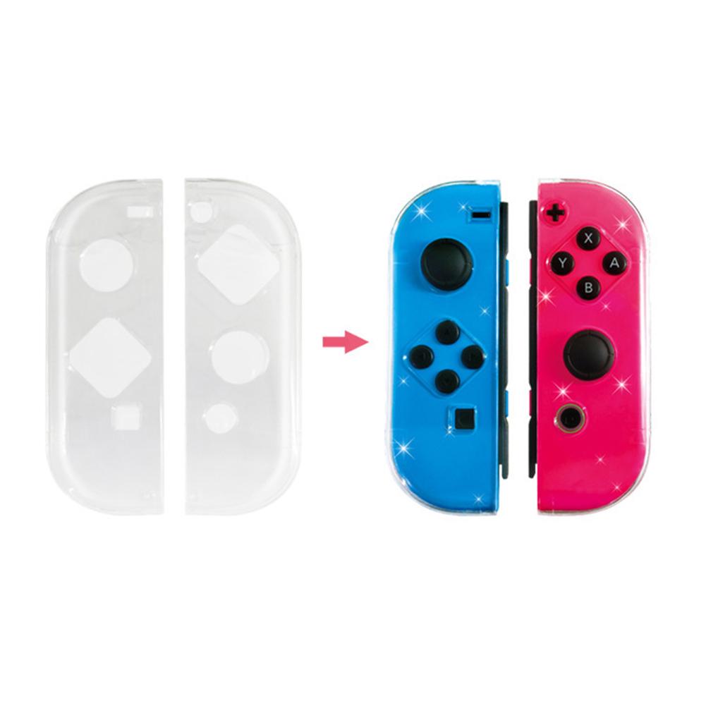 For Switch Gamepad Ultra Thin Transparent Protective Case Game Console Protection Shell