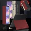 Luxury Leather Magnetic Fold Plating Bumper Fold Case for Honor V Purse 5G Shockproof Lens Protection Flip Book Stand Cover
