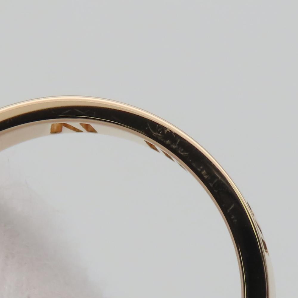 Used TIFFANY&Co. Ring Atlas EU#53.5 K18 Pink Gold 3.1g Pink Gold 4PD