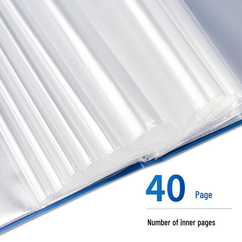 Deli A4 Document Display Book