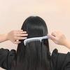 Cute Cartoon Plastic Comb for Womens Long Hair Suitable for Home Use Portable Anti-static Children Straight Hair Styling Brush