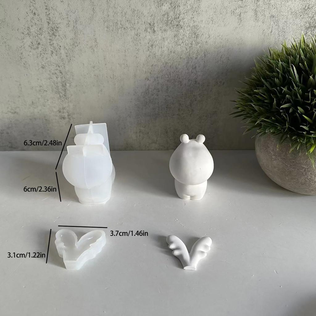 Silikonfigurenformen Schmetterlingsornamentform Kerzenform Bastelformen Handarbeitszubehör zur Herstellung von Figuren