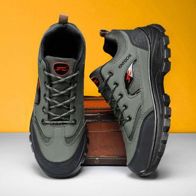 Wild Hiking Shoes Men Casual Sport Sneakers Rubber Non Slip Outdoor Walking Trekking Shoes Comfortable Climbing Sneakers Male