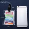 2026 new creative three-dimensional letter double-sided soft rubber pvc luggage tag, wear-resistant and anti-lost boarding pass