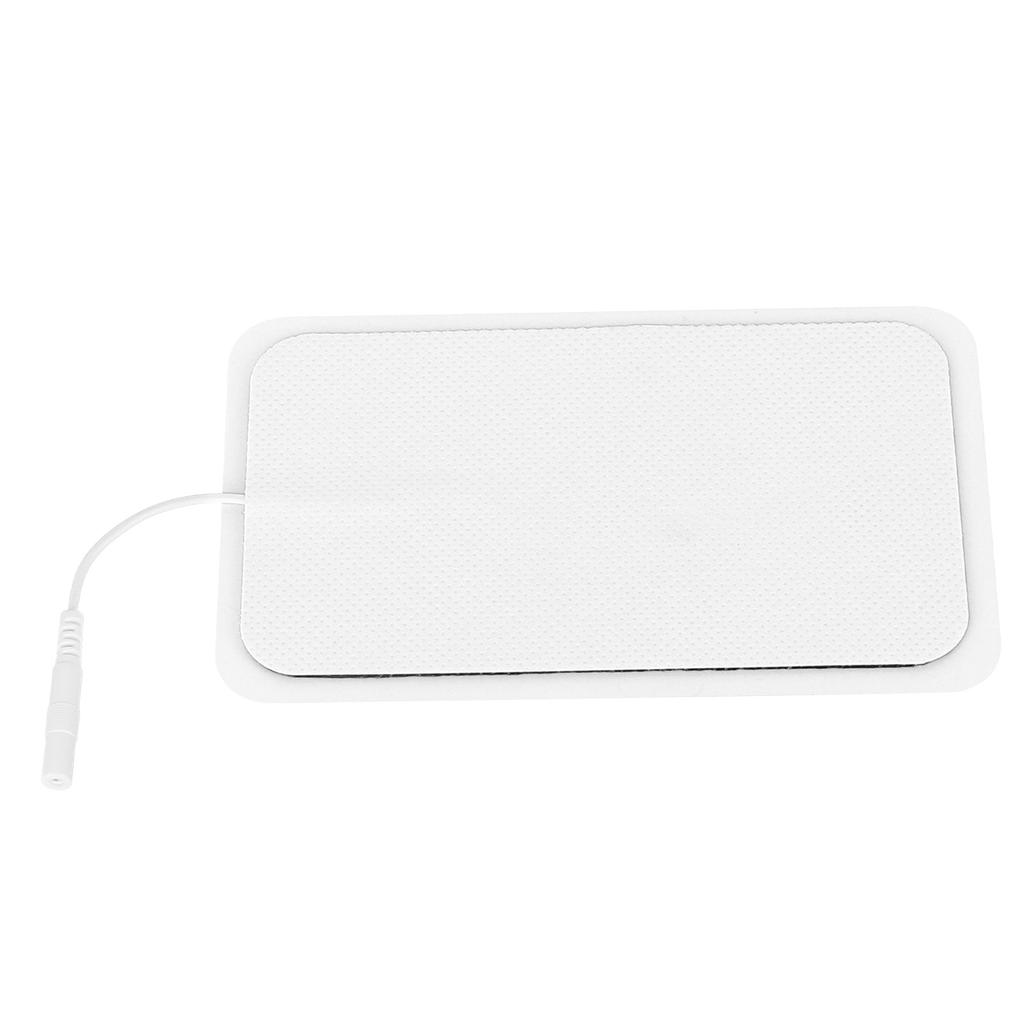 6pcs Reusable Tens Pads Non Irritating Replacement Electrode Patches for Electrotherapy