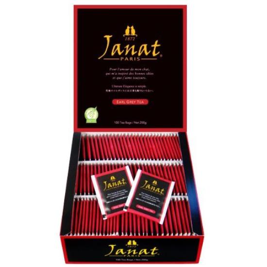 

Janat Earl Grey 2г x 100 пакетиков x 2 набора