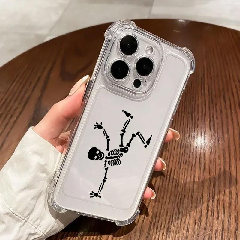 

Skull Head Bone Street Dance Phone Case For Samsung Galaxy A57 A56 A36 A37 A55 A54 A52 A35 A34 A17 A16 A15 A07 A06 5G Soft Cover Galaxy A06(4G)