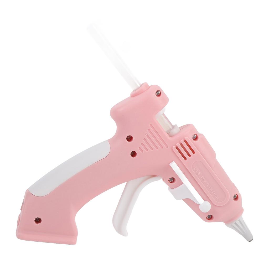 Electric Hot Glue Kit with 10Pcs 7mm High Adhesion Sticks Cordless Hot Melt Glue Tool for Home and Crafting