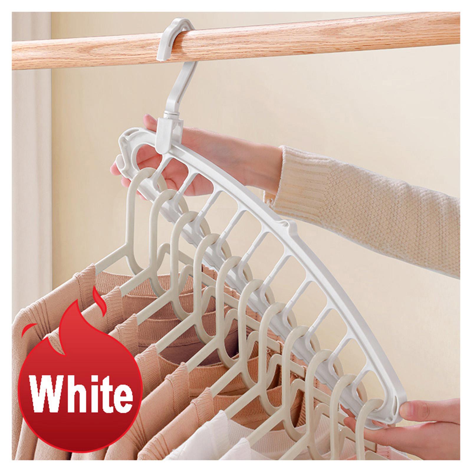 Multi-Functional Folding Clothes Rack Multi-Functional Recess Design Suitable For Closet белый 2960₽