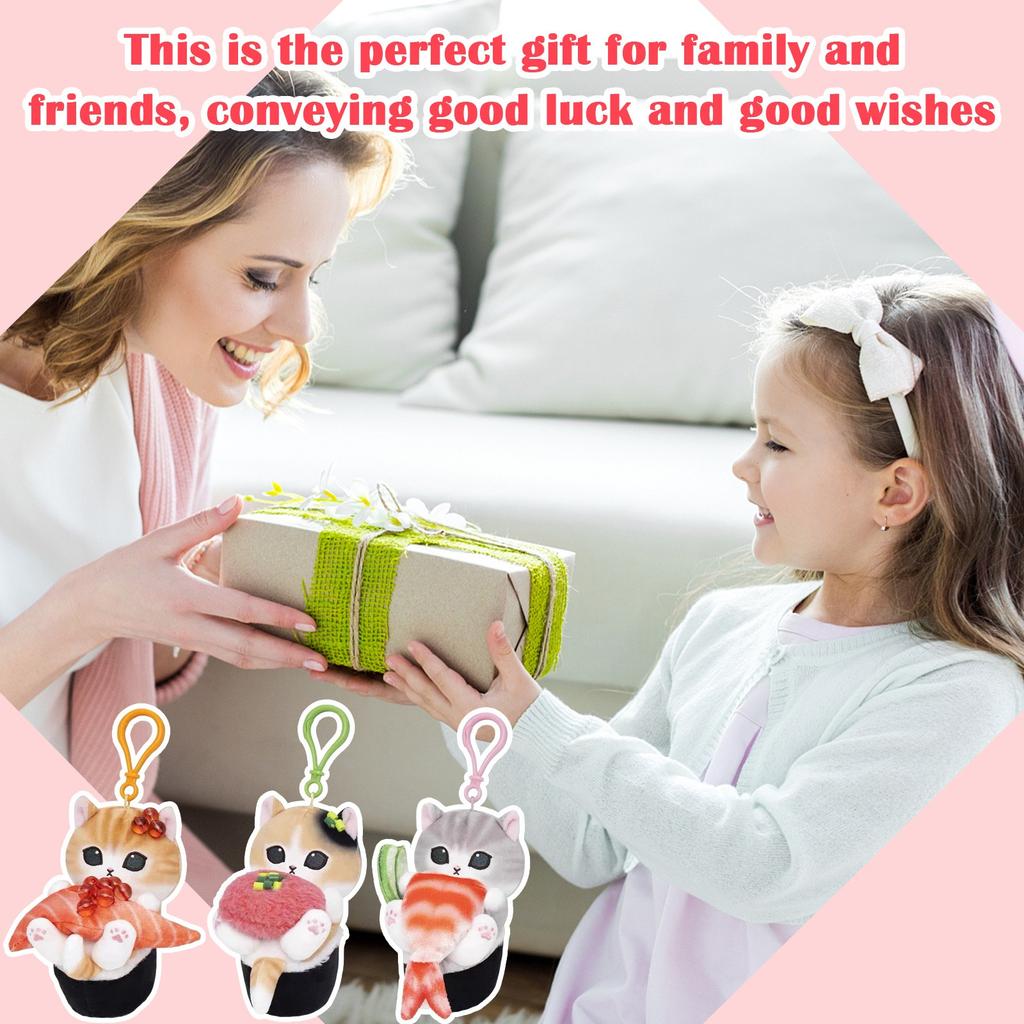 Cartoon Cute Doll Plush Toy Keychain Small Pendant